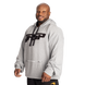 GASP Hood Sweater (Gray/Flame) спортивная мужская толстовка для бодибилдинга HS-419 фото 2
