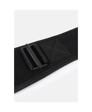 Спортивний чоловічий пояс 6 inch Padded Mesh Lifting Belt (Black) Gorilla Wear LB-1398 фото
