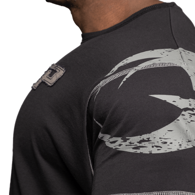Спортивная мужская футболка Pro Logo Tee (Washed Black) Gasp F-962 фото