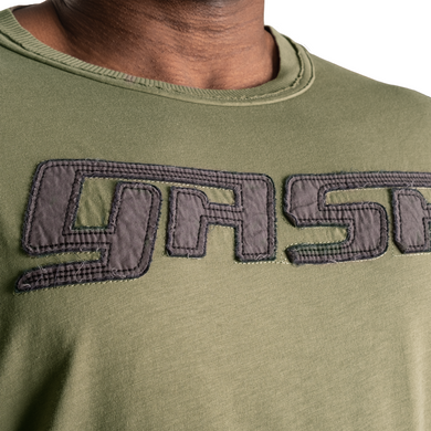 Спортивная мужская футболка Pro logo tee (Washed Green) Gasp F-829 фото