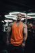 XXXL Explosivefibres "Stone Washed" Muscle vest (Orange) спортивна чоловіча майка для бодібілдингу. M-1464 фото 2