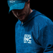 Explosive Fibres "Eroded XXXL INC " Boucle Pump Cover Hoodie (French Blue) спортивна чоловіча худі для бодібілдингу. MhS-1516 фото 3