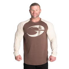 Спортивная мужская футболка Original raglan ls (Timber/Desert) Gasp   F-656 фото