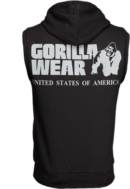 Спортивная мужская кофта Springfield S/L (black) Gorilla Wear  S/L-554 фото
