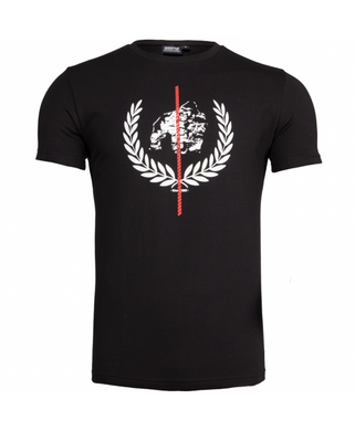 Мужская спортивная футболка Rock Hill T-Shirt (Black) Gorilla Wear  F-56 фото