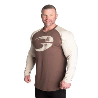 Спортивная мужская футболка Original raglan ls (Timber/Desert) Gasp   F-656 фото