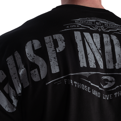Gasp No1 Original Tee (Black) спортивная мужская футболка для бодибилдинга. F-700 фото