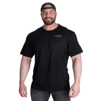 Gasp No1 Original Tee (Black) спортивная мужская футболка для бодибилдинга. F-700 фото