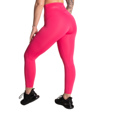 Спортивные женские леггинсы High Waist Leggings (Hot Pink) Better Bodies SjL-1074 фото