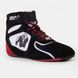 Спортивные женские кроссовки Chicago High Tops (Black/White/Red) Gorilla Wear BT-493 фото 1