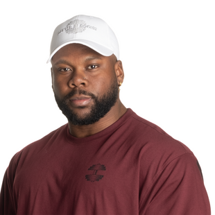 Спортивна унісекс кепка BB Baseball Cap (White) Better Bodies Cap-605 фото