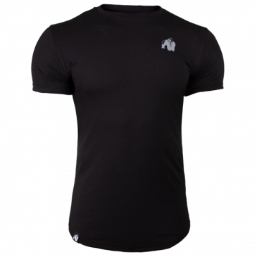 Спортивная мужская футболка Detroit T-Shirt (Black) Gorilla Wear F-708 фото
