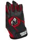 Спортивные мужские перчатки Mitchell Training gloves (Black/Red) Gorilla Wear PT-1133 фото 4
