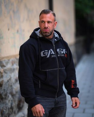 Спортивна чоловіча худі 1.2 Ibs hoodie (Black) Gasp  ZH-1 фото