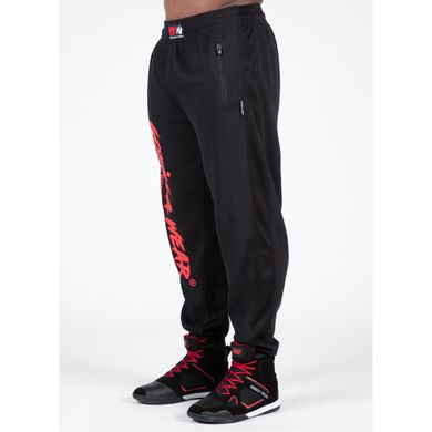 Спортивные мужские штаны   Augustine Pants (Black/Red) Gorilla Wear SP-61 фото