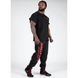 Спортивные мужские штаны   Augustine Pants (Black/Red) Gorilla Wear SP-61 фото 7