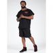 Спортивные мужские шорты Augustine Shorts (Black/Red) Gorilla Wear  SH-1006 фото 5