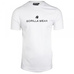 Спортивная мужская футболка Davis T-Shirt (White) Gorilla Wear    F-613 фото