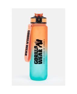 Gorilla Wear Gradient bottle (Green/Orange) спортивная бутылка для воды. SB-1452 фото