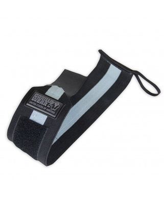 Gorilla Wear Wrist Wraps Ultra (Black/Gray) спортивные кистевьіе бинты для бодибилдинга. BK-1517 фото