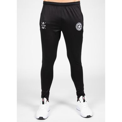 Спортивные мужские штаны Vernon Track Pants (Black) Gorilla Wear TP-408 фото