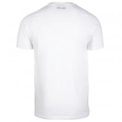 Спортивна чоловіча футболка Davis T-Shirt (White) Gorilla Wear    F-613 фото