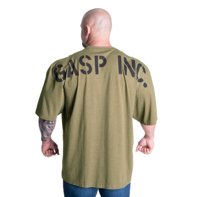 Спортивная мужская футболка Skull Division Iron Tee (Army green) Gasp F-423 фото
