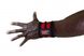 Спортивные мужские кистевые бинты Wrist Wraps PRO (Black/Red) Gorilla Wear WrW-514 фото 3