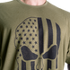 Спортивная мужская футболка Skull Division Iron Tee (Army green) Gasp F-423 фото 4