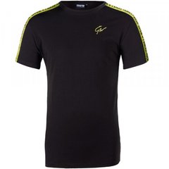 Спортивна чоловіча футболка Chester T-shirt (Black/Yellow) Gorilla Wear  F-1001 фото