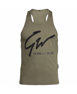 Спортивная мужская майка Evansville Tank Top (Green) Gorilla Wear M-809 фото