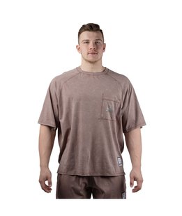 Спортивная мужская футболка Oversized T-Shirt (deep taupe) Legal Power F-815 фото