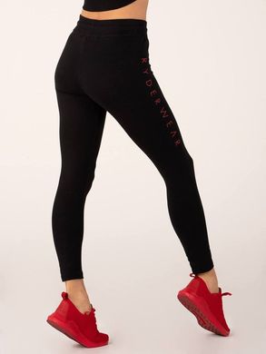Спортивні жіночі легінси BSX LEGGINGS (Black) Ryderwear BsX-68 фото