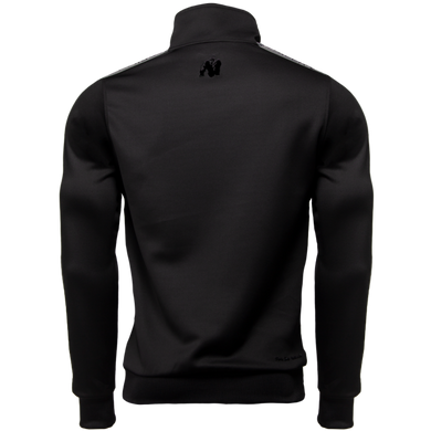 Спортивна чоловіча кофта Wellington Track Jacket (Black) Gorilla Wear MS-764 фото
