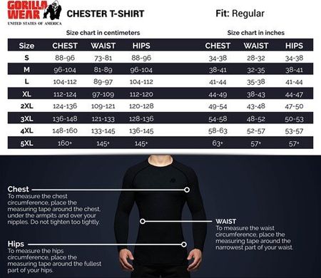 Спортивная мужская футболка Chester T-shirt (Black/Yellow) Gorilla Wear  F-1001 фото