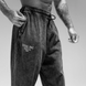 Explosive Fibres Ltd Stone washed Gym Pant (Wash Black) спортивные мужские штаны для бодибилдинга. SwP-1328 фото 4