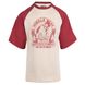 Спортивна чоловіча футболка Logan T-Shirt (Beige/Red) Gorilla Wear F-1038 фото 1