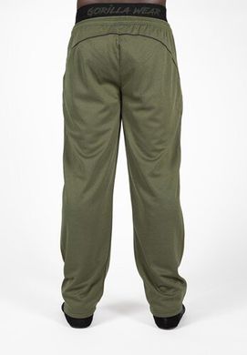 Спортивные мужские штаны Mercury Mesh Pants (Army Green) Gorilla Wear   MhP-32 фото