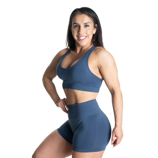 Женский спортивный топ Scrunch Sports Bra (Sky Blue) Better Bodies SjT-712 фото