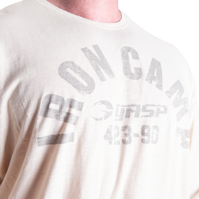 Спортивная мужская футболка Throwback iron tee (Cement)  Gasp F-102 фото