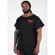 Спортивна чоловіча футболка Augustine Top (Black/Red) Gorilla Wear TT-259 фото 3