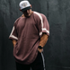 Explosive Fibres "Low key XXXL INC " Waffle Ragtop (Cordovan) спортивна чоловіча футболка для бодібілдингу. F-1545 фото 5
