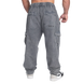 Gasp Iron Camp Baggy Pants V2 (Washed Black) cпортивні чоловічі штани для бодібілдерів. CP-1526 фото 3