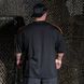 Gasp Track Iron Tee ( Black/Flame ) чоловіча спортивна футболка для бодібілдингу. F-1473 фото 2