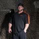 Gasp Track Iron Tee ( Black/Flame ) чоловіча спортивна футболка для бодібілдингу. F-1473 фото 1