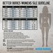 Спортивный женский топ Curve Scrunch Bra (Black Melange) Better Bodies SjT-988 фото 5