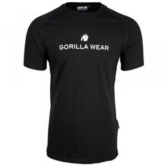 Спортивная мужская футболка Davis T-Shirt (Black) Gorilla Wear    F-9 фото