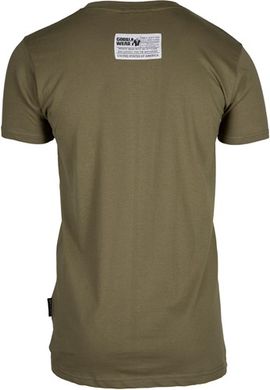 Спортивная мужская футболка Classic T-shirt (Oliva) Gorilla Wear  F-112 фото