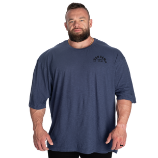 Gasp Slub Iron Tee (Washed Sky Blue) спортивная мужская футболка для бодибилдинга F-1258 фото