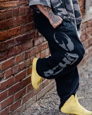 Gasp Sweatpants (Black) спортивные мужские брюки для бодибилдинга SP-328 фото